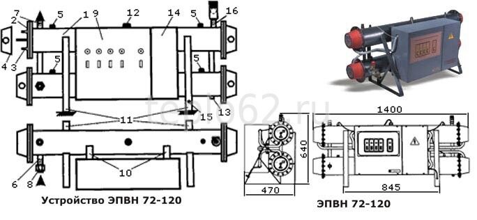 Эпвн 18 схема подключения